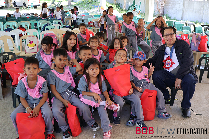 BDB Law Foundation Inauguration at Gregorio G. Edano Sr. Elementary School & Pagsangahan Elementary School