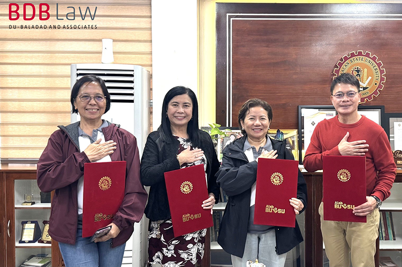 BDB Law Foundation signs Scholarship Partnership MOA with Bulacan State University